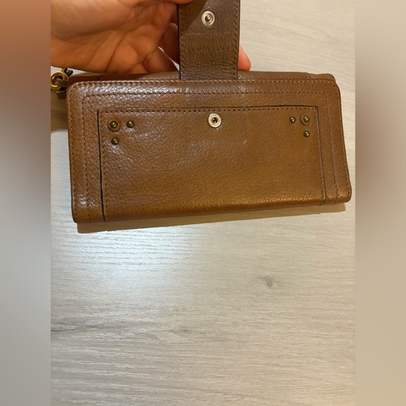 NWT & original box Chloe Brown Leather Wallet. - Picture 7 of 14